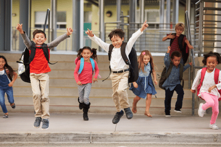 School holiday transitions